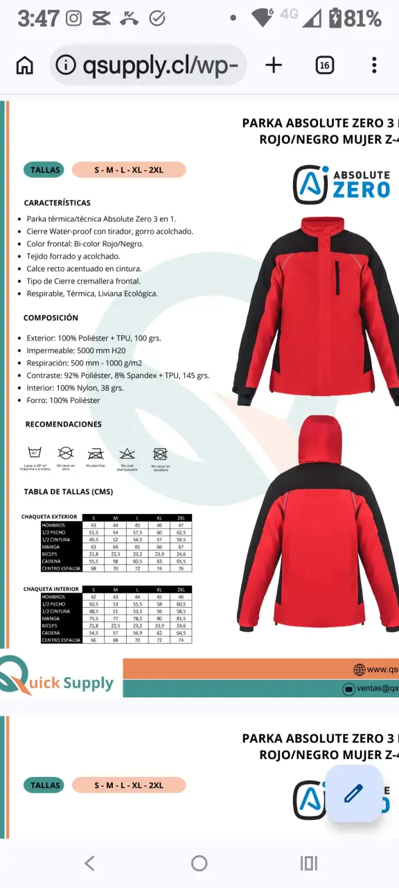 Parka térmica 3 en 1 - 4