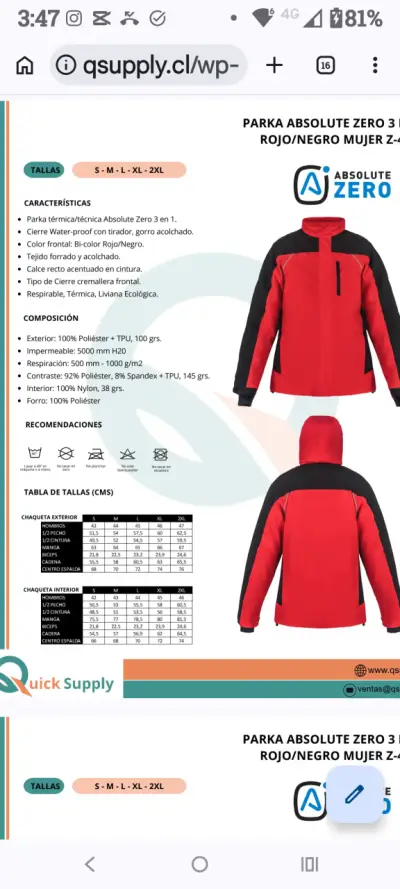 Parka térmica 3 en 1 - miniatura 4