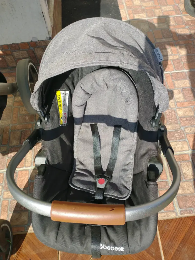 Coche de paseo Bebesit gris 360°deluxe - 2