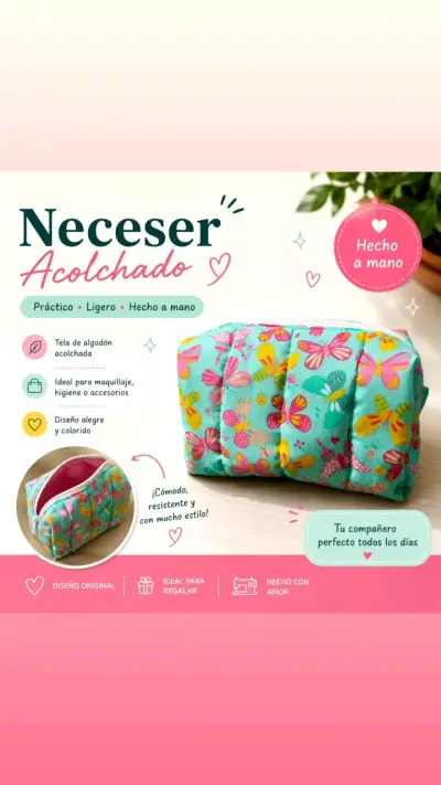 Neceser hecho a mano - miniatura 4