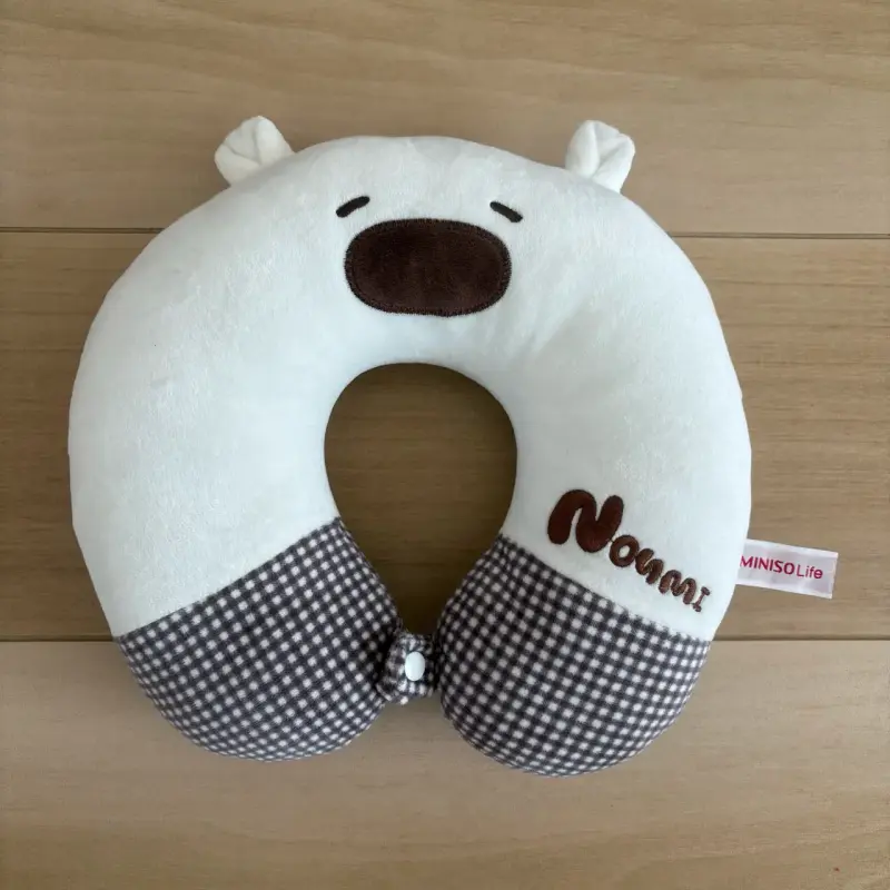 Cojín de viaje oso Miniso - 1