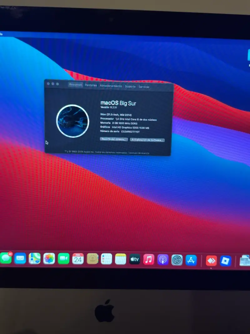 iMac 21.5 pulgadas 2014 - 1
