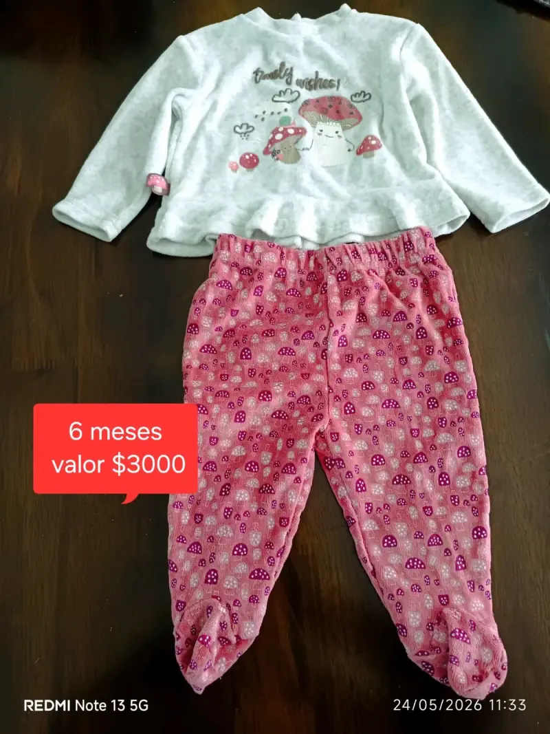 Conjunto infantil setas 6 meses