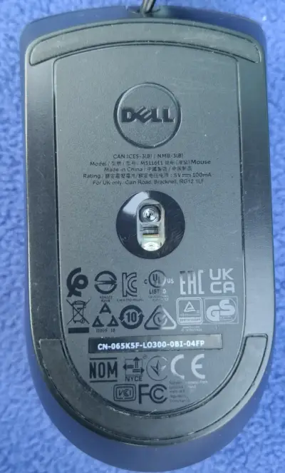 Mouse Con Cable Dell Y Hp - miniatura 2