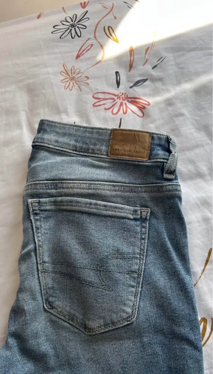 Jeans American Eagle azul claro - 1