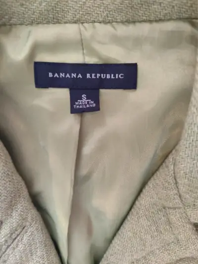 Chaqueta verde de lana - miniatura 2