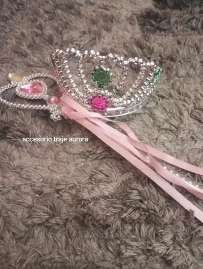 Disfraz princesa Aurora talla 6 - miniatura 2