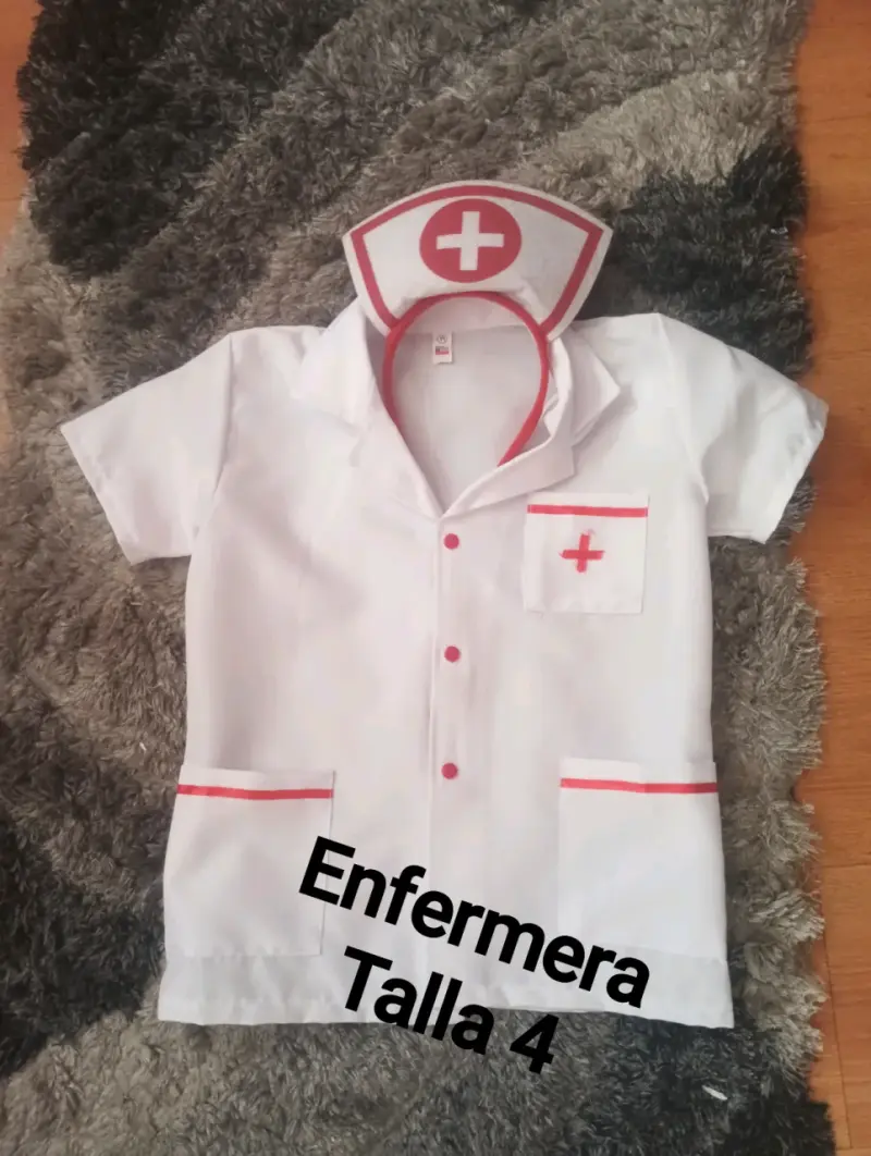 Disfraz de enfermera para niña