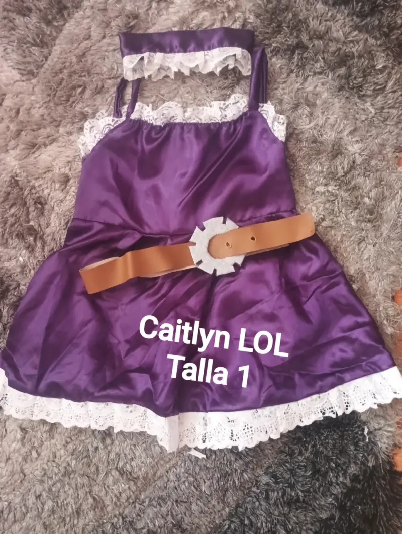 Disfraz Caitlyn LOL Talla 1