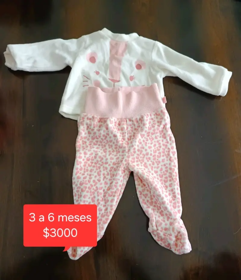Conjunto bebé 3 a 6 meses