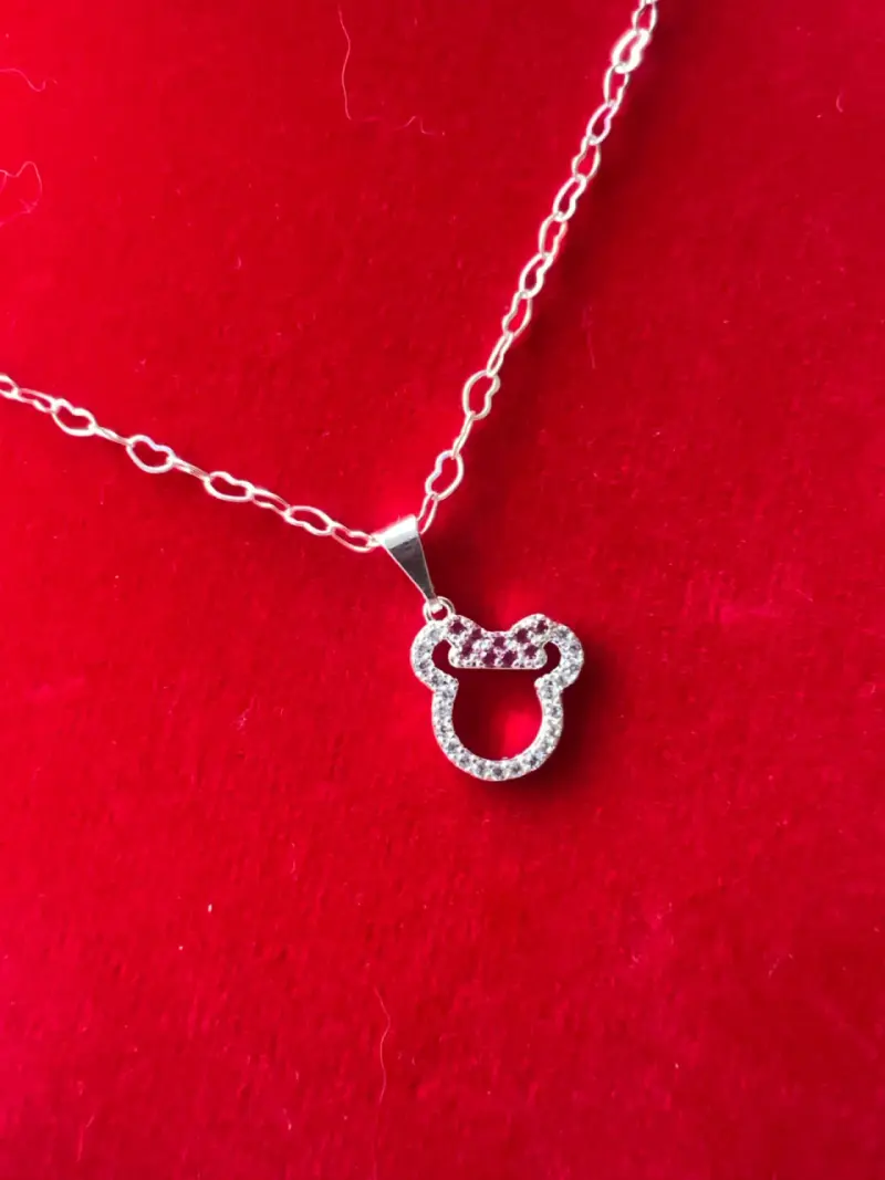 Collar con dije de flor - 5