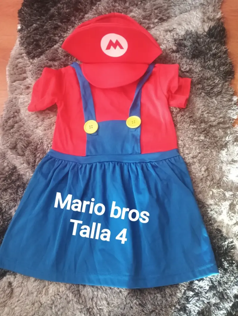 Disfraz Mario Bros Talla 4