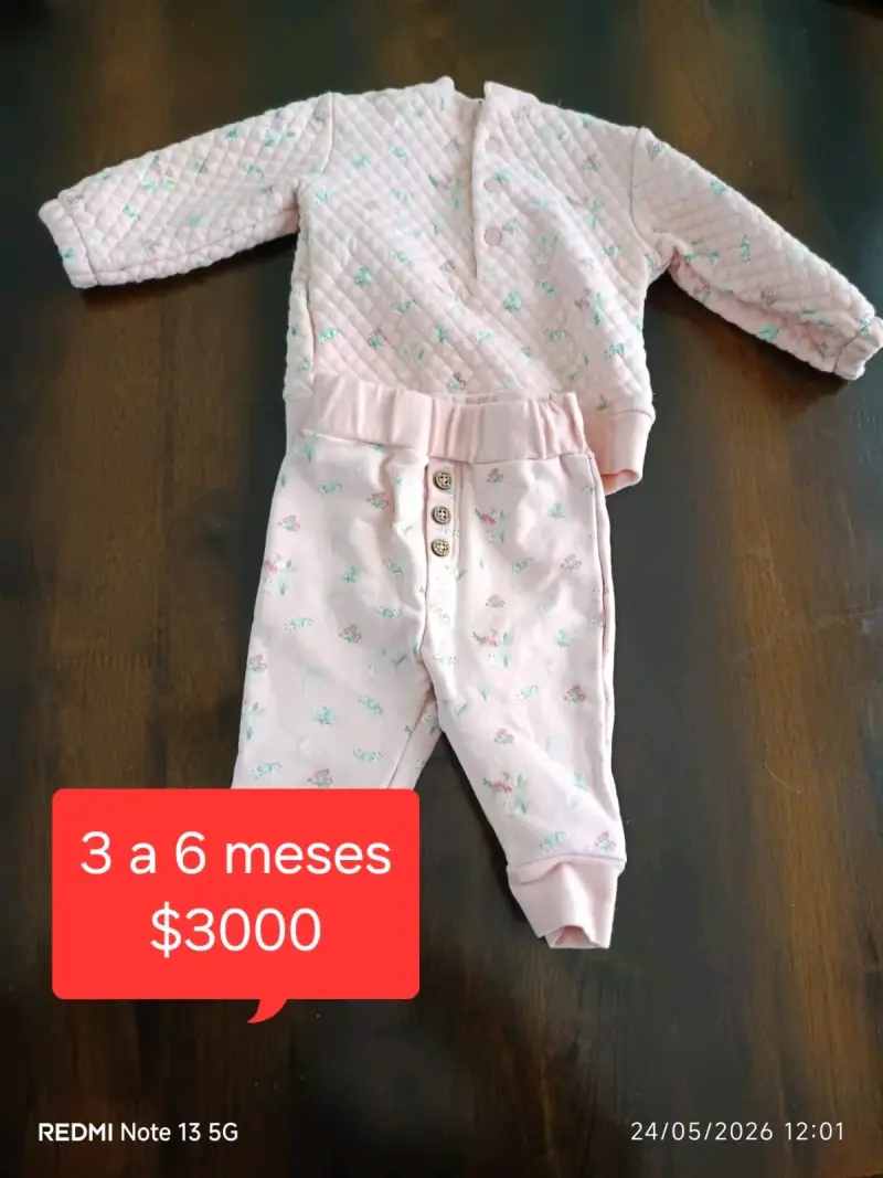 Conjunto bebé 3 a 6 meses