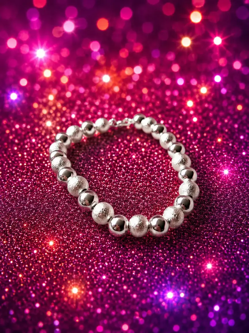Aros colgantes plateados elegantes - 3
