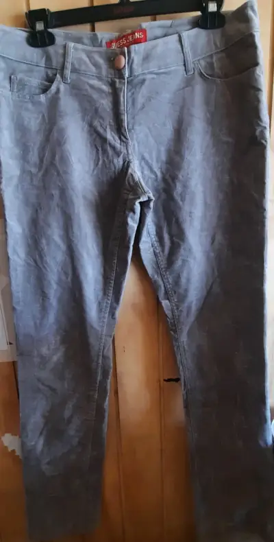 Pantalones Guess Jeans grises - miniatura 1