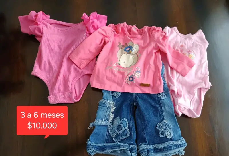 Lote de ropa de bebé 3-6 meses