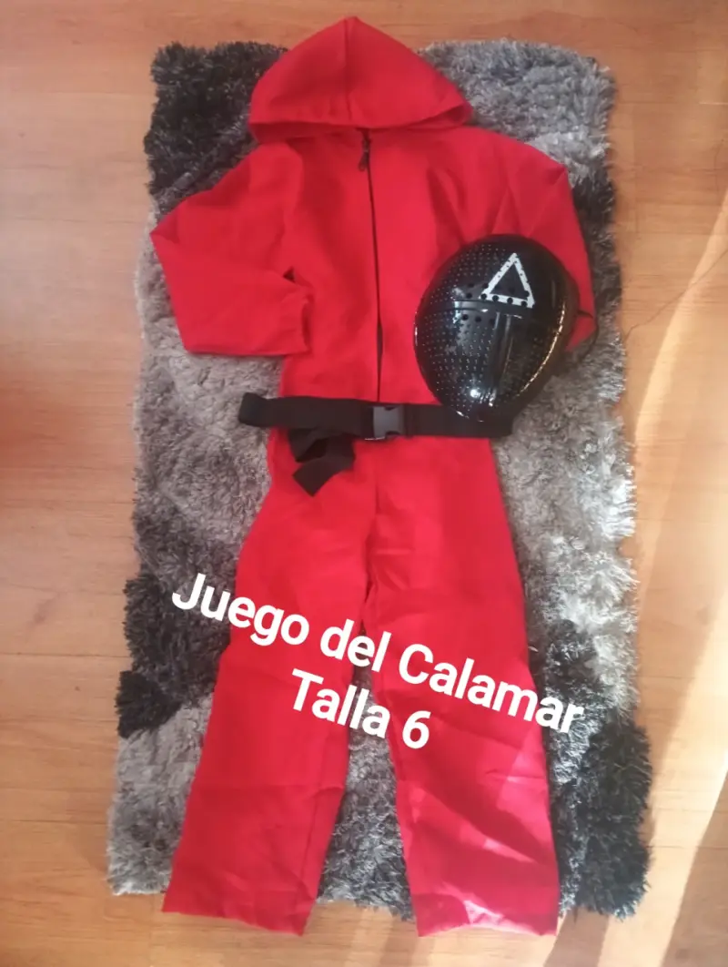 Disfraz Juego del Calamar rojo