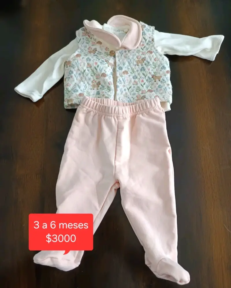 Conjunto para bebé 3 a 6 meses