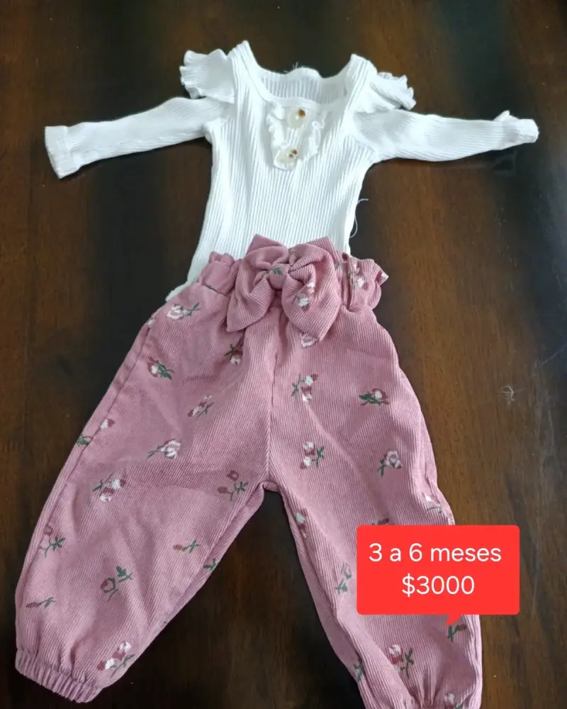 Conjunto bebé 3 a 6 meses