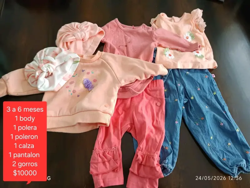 Ropa bebé 3 a 6 meses