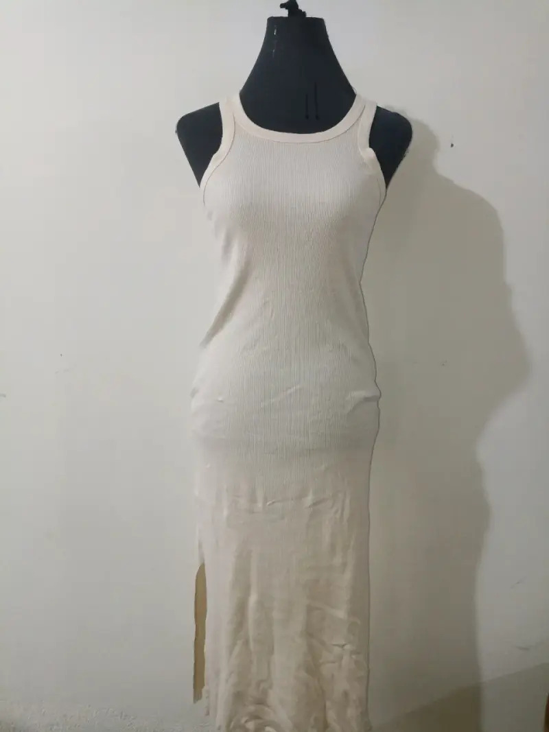 Vestido largo blanco