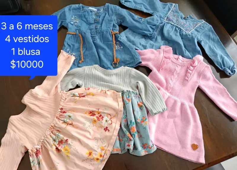 Lote ropa bebé 3 a 6 meses