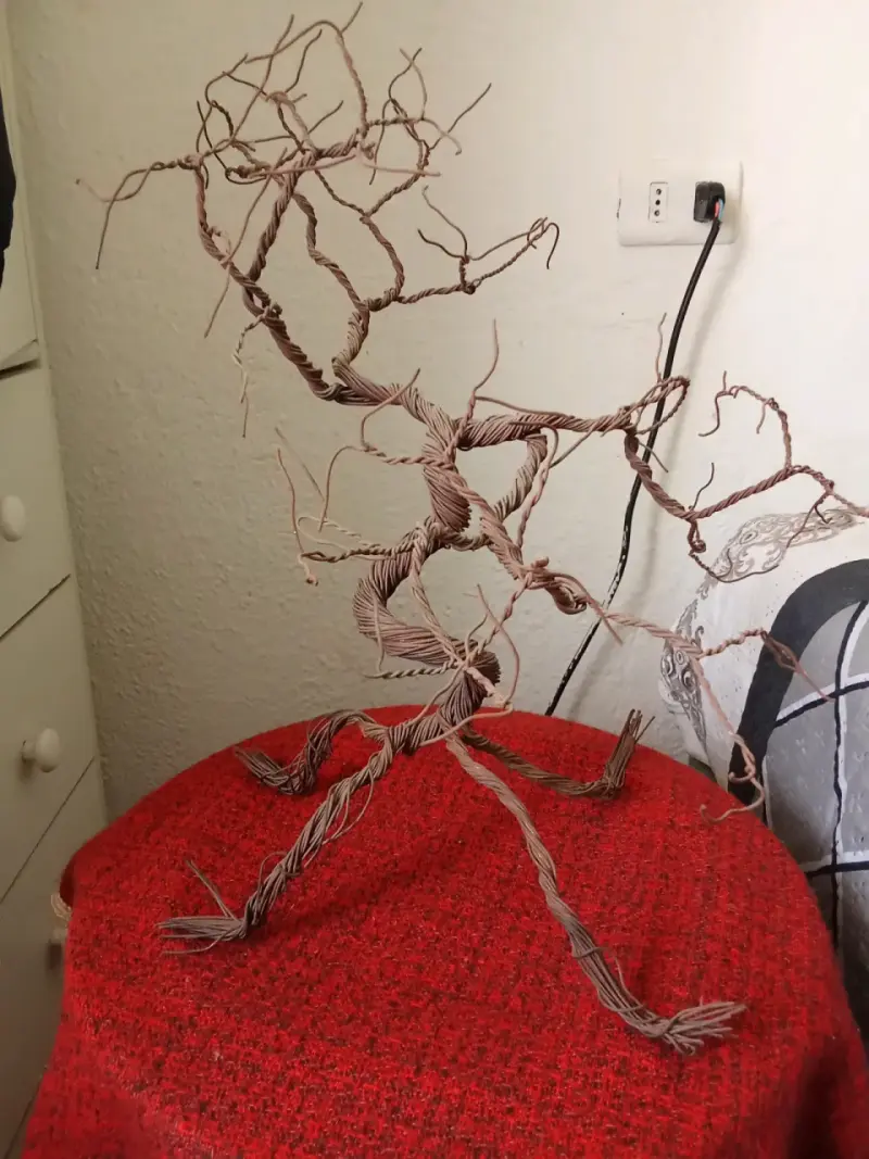 Árbol decorativo de alambre - 3