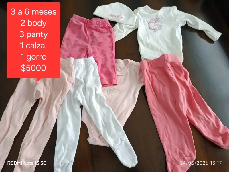 Ropa bebé 3 a 6 meses