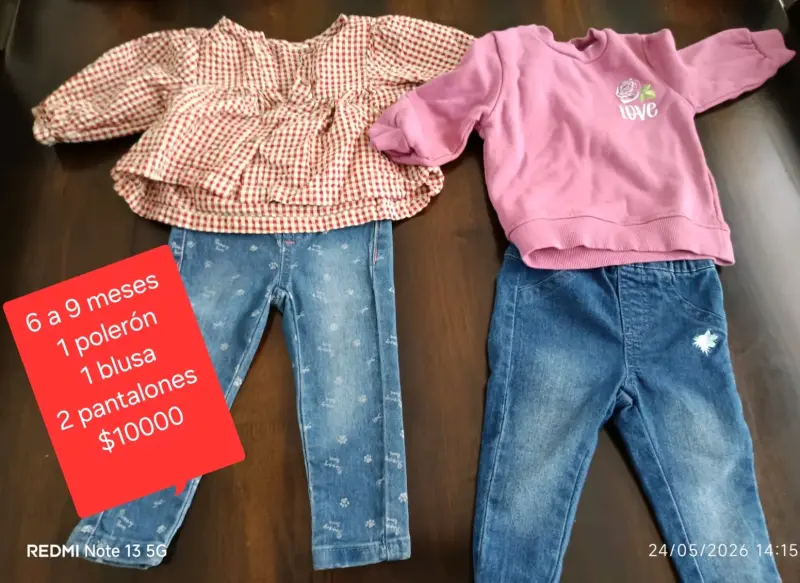 Ropa bebé 6 a 9 meses