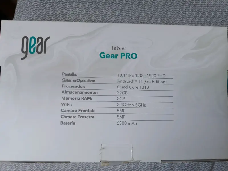 Tablet Gear Pro con Android Go - 4