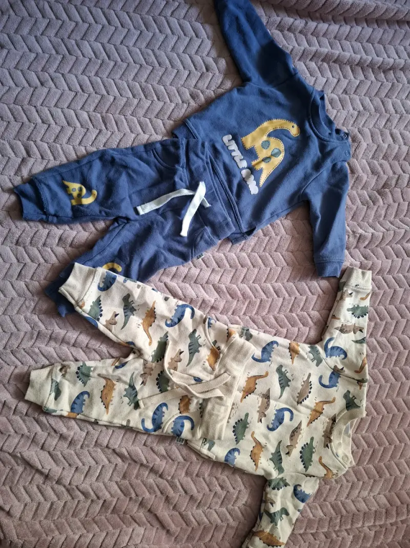 Conjunto bebé con dinosaurios - 1