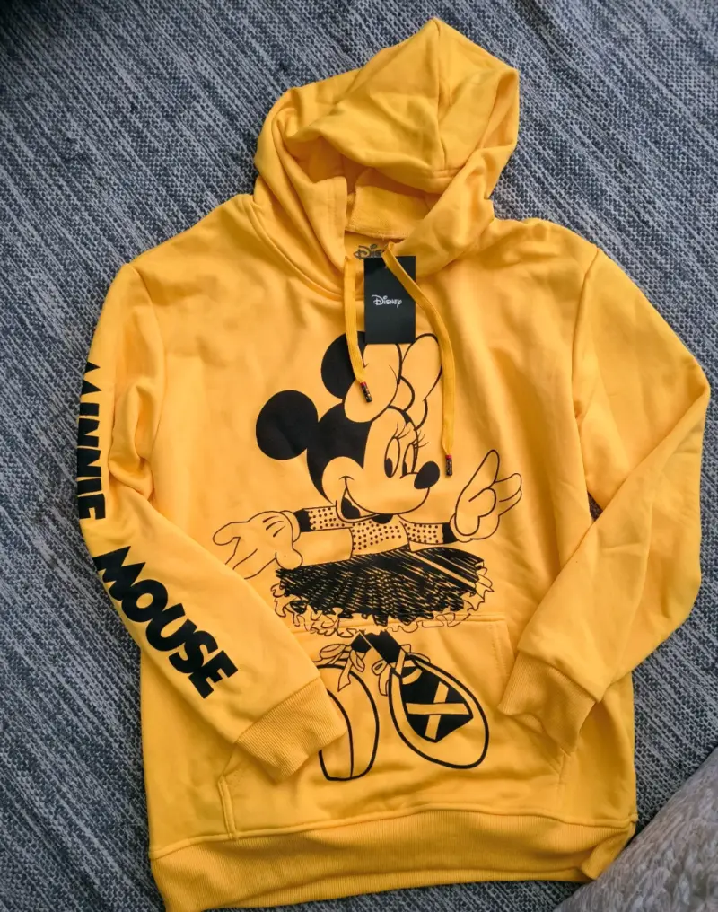 Polerón amarillo Minnie Mouse - 1