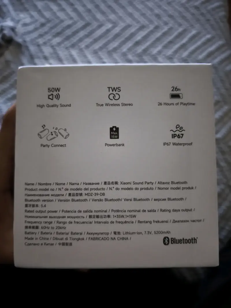 2 Parlante Xiaomi Sound Party - 4
