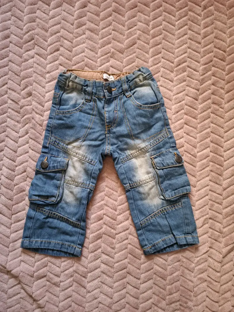 Pantalones cortos de mezclilla - 1