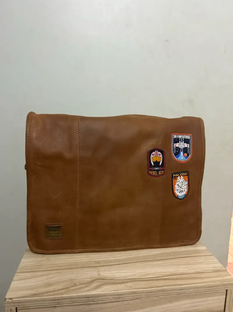 Cartera cuero con parches Star Wars - 1