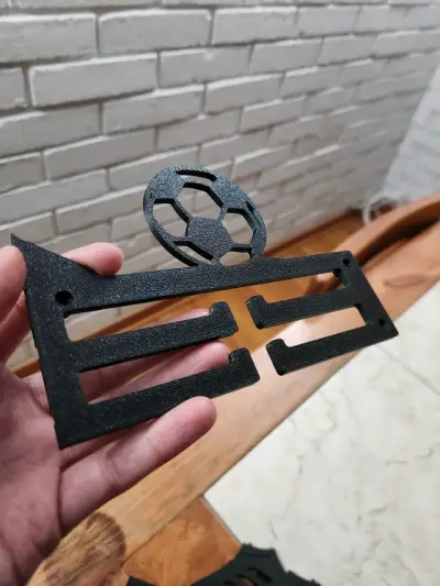 Colgador medallas fútbol - miniatura 2