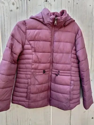 Chaqueta acolchada rosada - miniatura 1