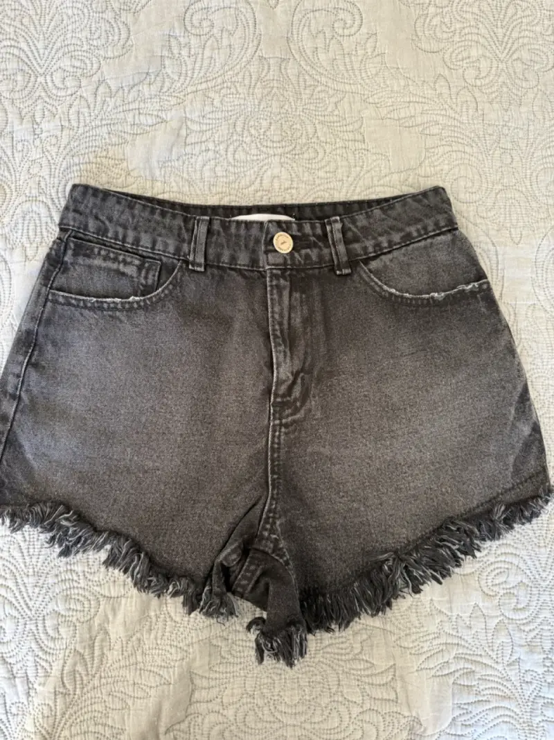 Shorts Karyn Coo de mezclilla - 1