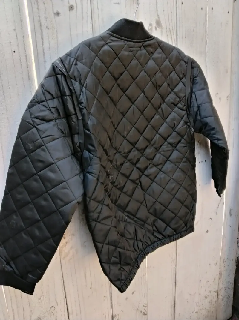Chaqueta acolchada negra GeoLite - 5