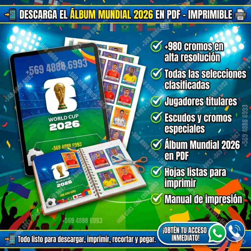 Álbum Mundial 2026 en PDF