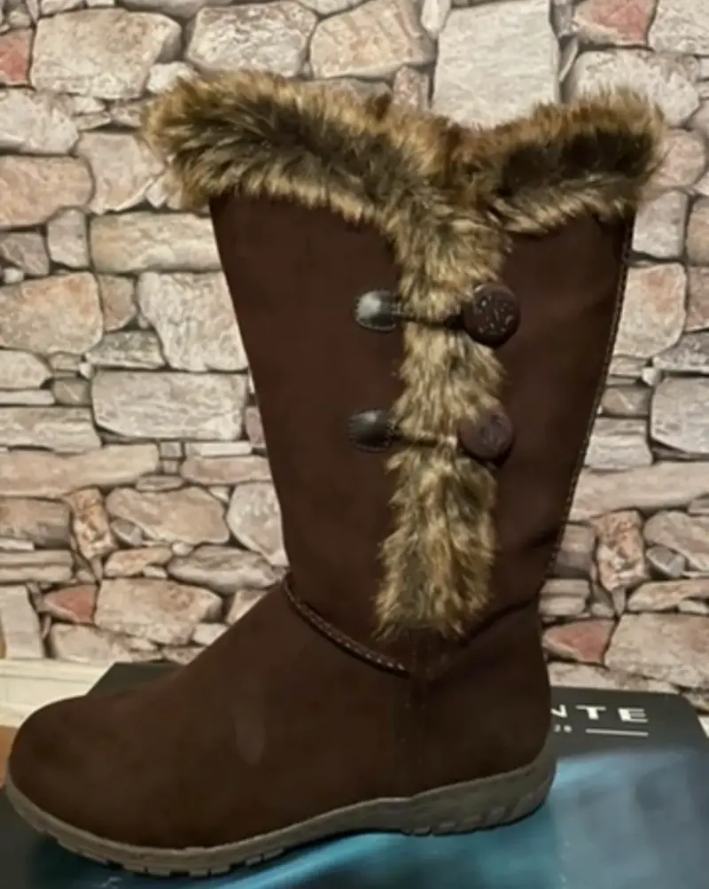 Botas de invierno con forro de piel - 1