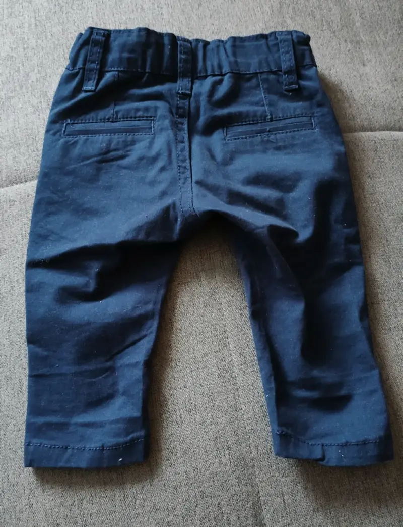 Pantalones bebé azul marino - 2