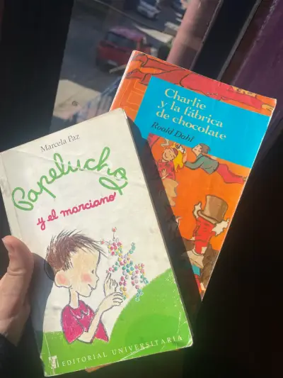 Libro Papelucho y Charlie y la fabrica de chocolat - miniatura 1