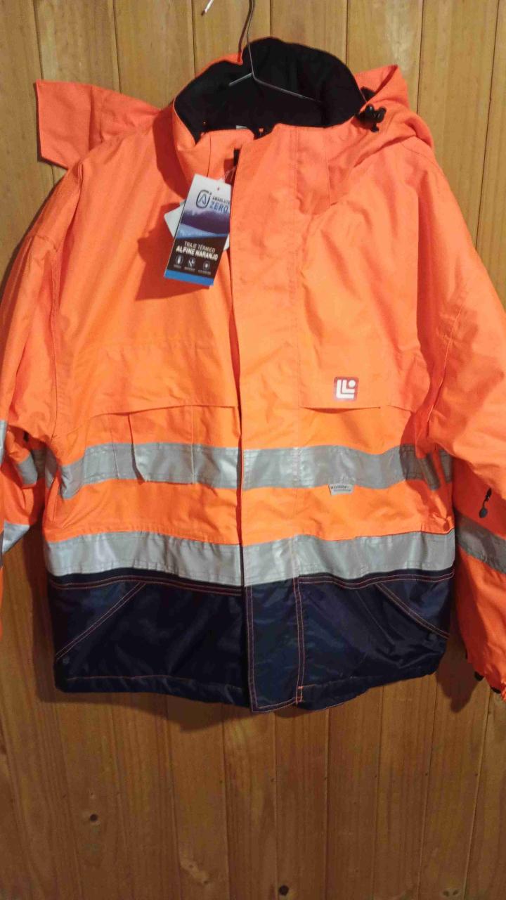 Chaqueta de seguridad reflectante naranja - 4