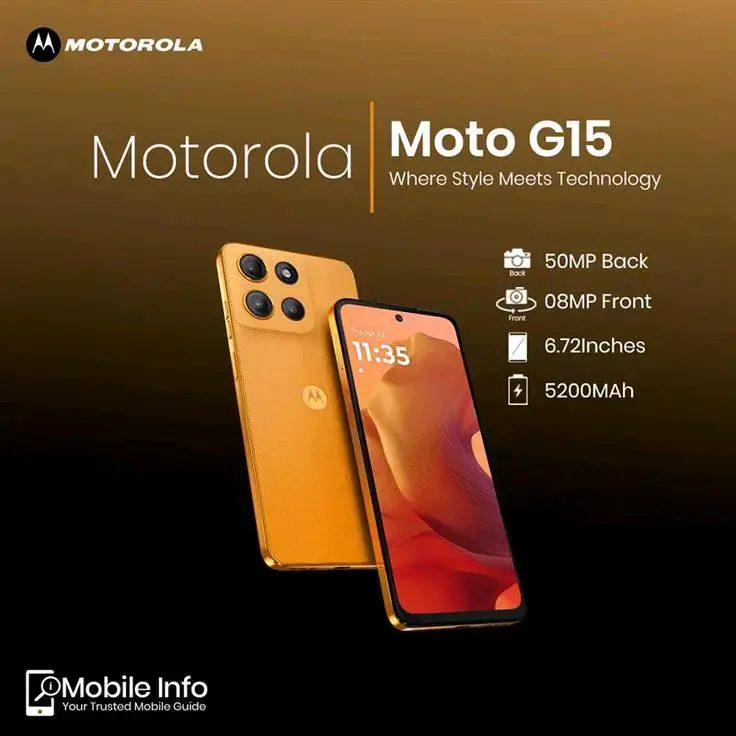 Smartphone Motorola G15 con caja - 4