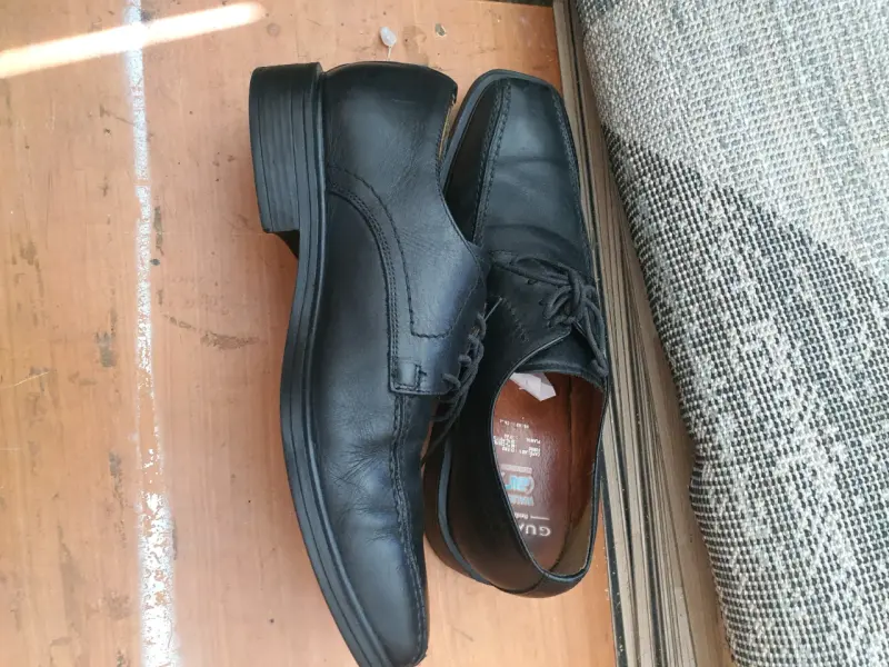 Zapatos de cuero negro numero 41 - 3