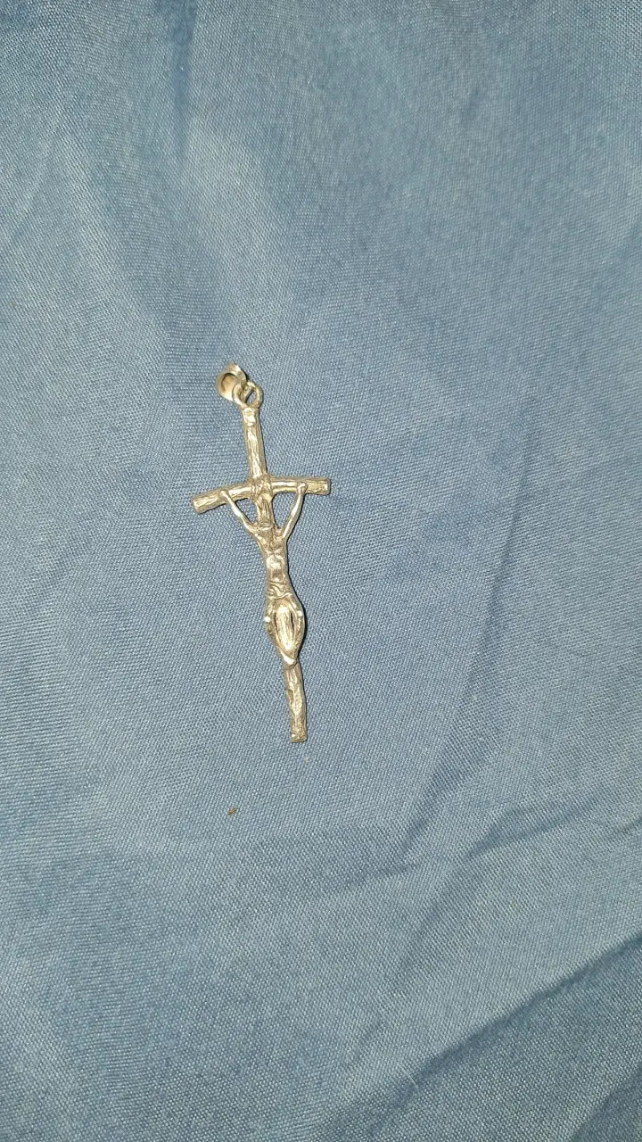 Colgante crucifijo plata 925 - 1