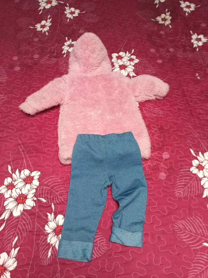 Conjunto de bebé polar y jeans - 2