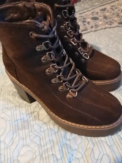 Botines negro gamuza - miniatura 1