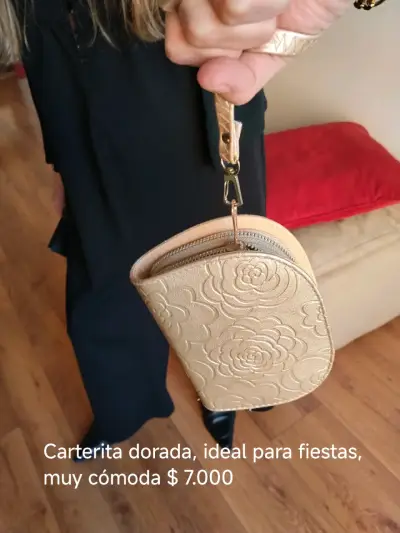 carterita fiesta dorado con relieve - miniatura 2
